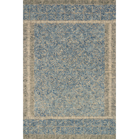 ED Ellen DeGeneres Crafted by Loloi Boceto Contemporary Rug, Gray, 3'6"x5'6"