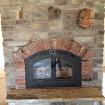 Heat Producing Wood Burning Fireplaces