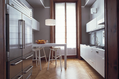 Example of a trendy kitchen design in Other