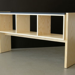 Span Console - Ash & Richlite - Bookcases