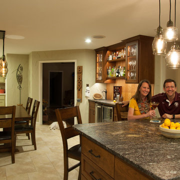 Kitchen for entertaining