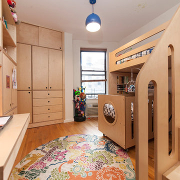 Upper West Side; A natural wood solution for two