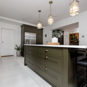 Lynwood - Green Shaker Kitchen
