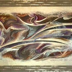 Artwork: Original paintings on metal - Mixed Media Art