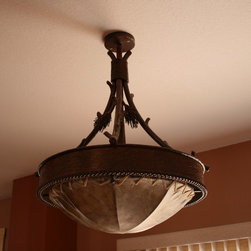 Pine Cone Chandelier - Chandeliers