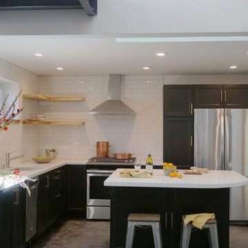Kitchen in Tiny North Oakland Accessory Structure