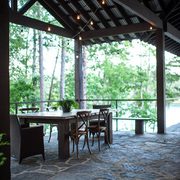 Modern Rustic Lake House