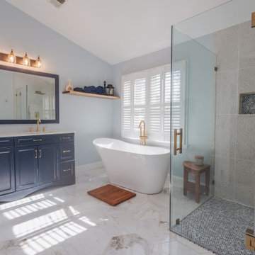 Urban Elegance Revived: Three-Story Townhome Transformation in Urbana, MD
