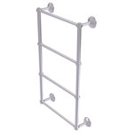 Allied Brass - Monte Carlo 4 Tier 30" Ladder Towel Bar, Satin Chrome - The ladder towel bar from Allied Brass Monte Carlo Collection is a perfect addition to any bathroom. The 4 levels of height make it fun to stack decorative towels and allows the towel bar to be user friendly at all heights. Not only is this ladder towel bar efficient, it is unique and highly sophisticated and stylish. Coordinate this item with some matching accessories from Allied Brass, or mix up styles using the same finish!