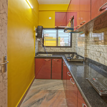 Mr Mukherjee's 995 Sq. Ft. 3BHK Flat