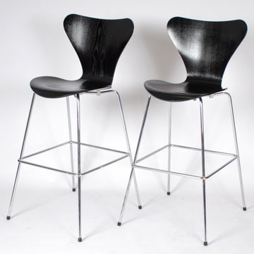 Vintage Barhocker von Arne Jacobsen für Fritz Hansen