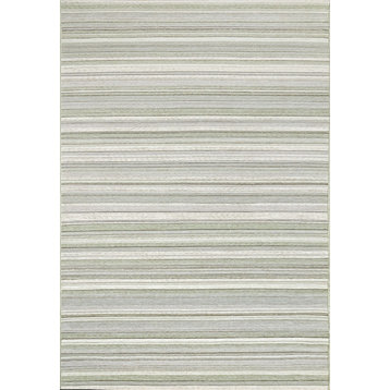 Newport Green And Ivory Area Rug, 7'10"X10'10"