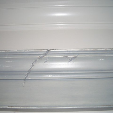 Faux finish cabinet