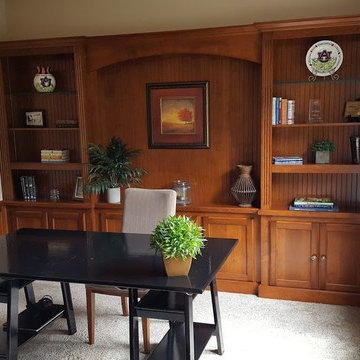 Staging Bookshelves when selling