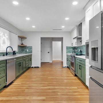 Kitchen Remodel + Master Bathroom Enlargement and Remodel