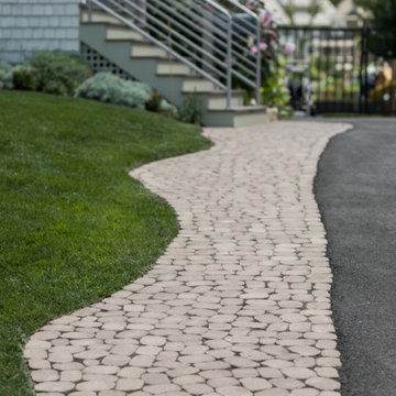 Beach House Exterior Hardscaping