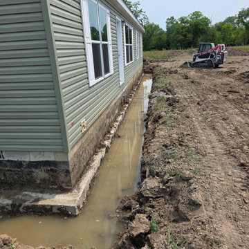 Foundation Drainage & Site prep
