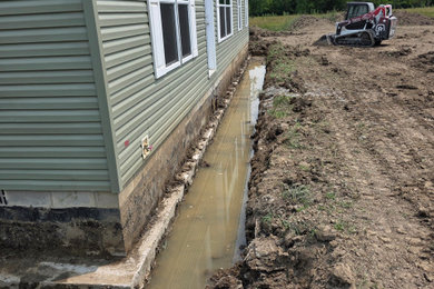 Foundation Drainage & Site prep