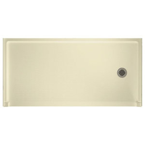 60"x30" Shower Base Pan Single/Double Threshold Right/Left Drain by LessCare 60"x30" Shower Base Pan Single/Double Threshold Right/Left Drain by LessCare