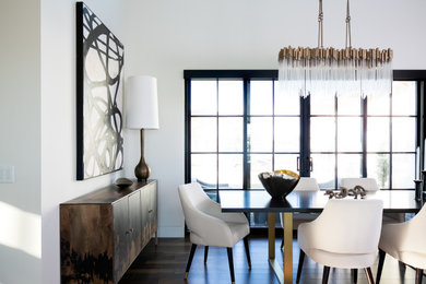 Inspiration for a dining room remodel in Calgary