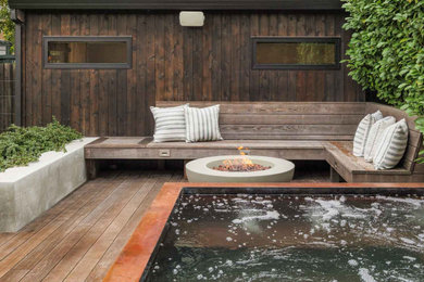 Example of a trendy home design design in San Francisco