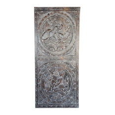 Mogulinterior - Consigned  Love Posture Hand Carved Sculpture Panel, Bedroom Decor, Wall Hanging - Wall Accents