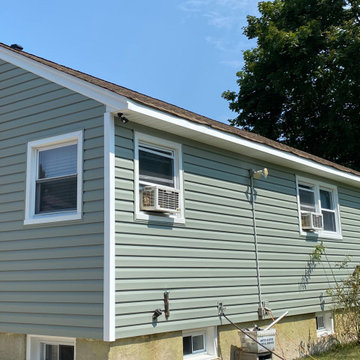 Brentwood Siding - Sage Shakes & Dutch Lap | Alpha Windows & Siding