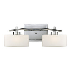 Eastbrook 2-Light Vanity, Polished Chrome