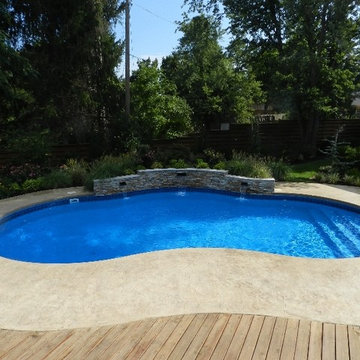 Water Feature - Tanning Ledge