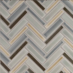 Multi-size Herringbone - Mosaic Tile