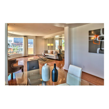 Modern Brentwood Condo Staged by THE CLOSING STAGE