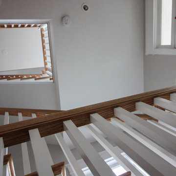 Project #29 | Beautiful Oak & White Staircase