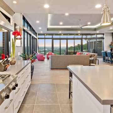 A Custom Contemporary One Story Home In Madeira, Ohio
