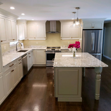 Open Concept Kitchen Remodel in Wakefield MA