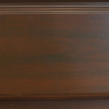 Madison Hall subdivision- Marietta: White to Faux stain finish