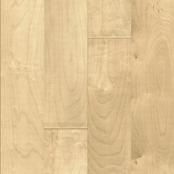 Birch Natural - Comfort Series 5" Wide Hand-Scraped Hardwood - Engineered Wood Flooring