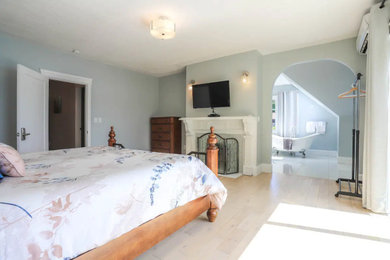 Inspiration for a bedroom remodel in Vancouver