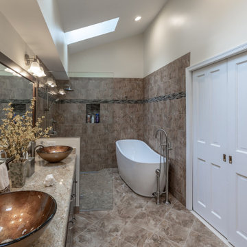 Elegant and Classy Bathroom Remodel for Home in Oakton, VA