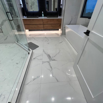 Ultra-Modern Master Bathroom