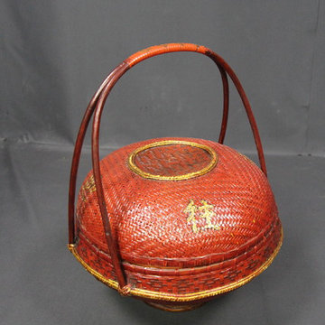 Design Ideas - Chinese Antique Boxes & Baskets- Shanghai Green Antique