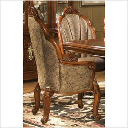 AICO Furniture - Arm Chair in Toffee Brulee - 69004 - Furniture