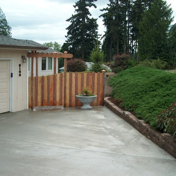 Landscape Renovation with New Entry