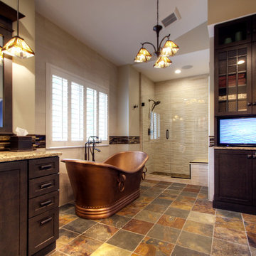 Arts and Crafts Master Bath