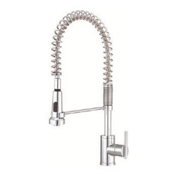 Danze Parma Single Handle Pre-Rinse Faucet - D455158 - Kitchen Faucets