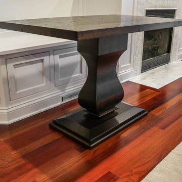 Stretched Belly Pedestal Tables