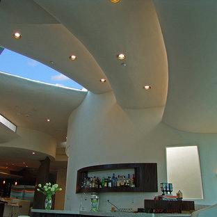 フェニックスの中サイズのモダンスタイルのおしゃれなホームバーの写真