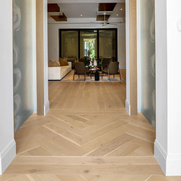 Custom wood flooring