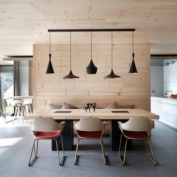 Proyecto de Interiorismo de vivienda retro y contemporanea
