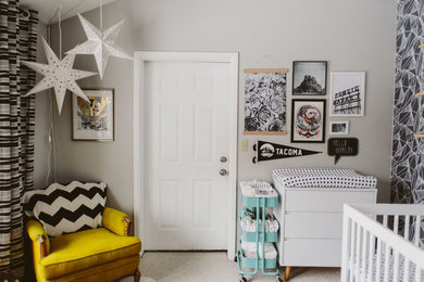 Nursery - eclectic nursery idea in Seattle