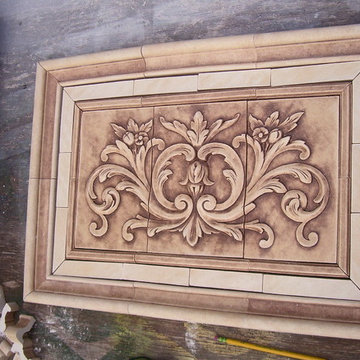 Relief Backsplash Tile